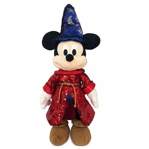 Mickey Mouse Sorcerer medium plush 80 anniversary - Picture 1 of 3